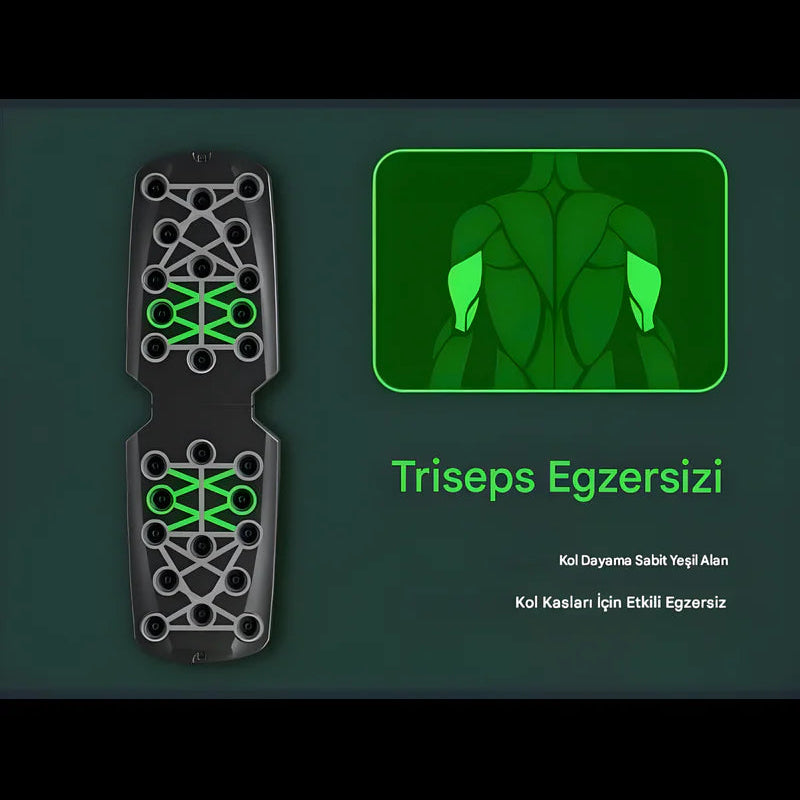 SportivaX™ Çoklu Şınav Tahtası