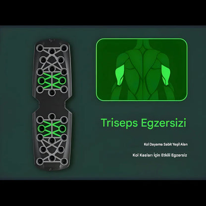 SportivaX™ Çoklu Şınav Tahtası