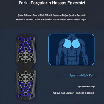 SportivaX™ Çoklu Şınav Tahtası